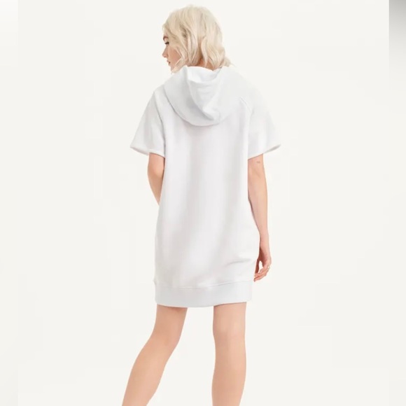 NWT DKNY Outline Logo Hooded Sneaker Dress - Picture 5 of 7